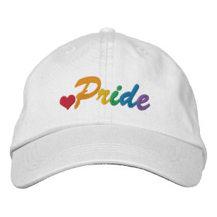 Boné Bordado Gay do Orgulho Arco-Íris Themed