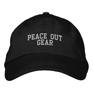 Boné Bordado Gear de Saída de Paz