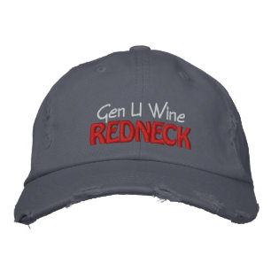 Boné Bordado Gen U Wine REDNECK