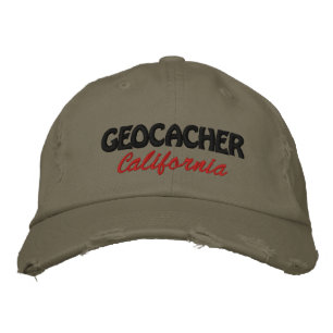 Boné Bordado Geocacher California