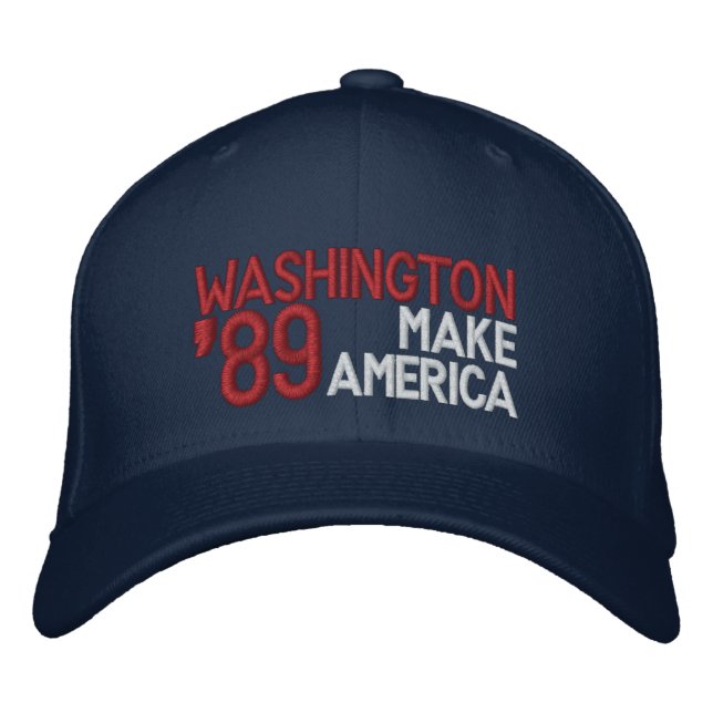 Boné Bordado George Washington "Make America" Hat (Frente)