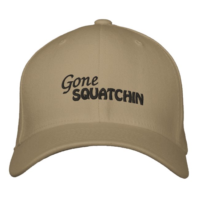 Boné Bordado Gone Squatchin (Frente)