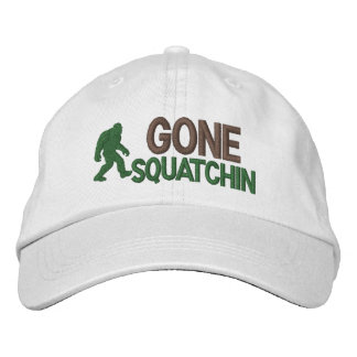 Boné Bordado Gone Squatchin