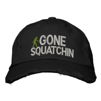 Boné Bordado Gone Squatchin