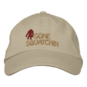 Boné Bordado Gone Squatchin