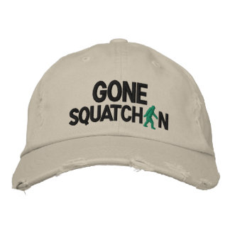 Boné Bordado Gone Squatchin