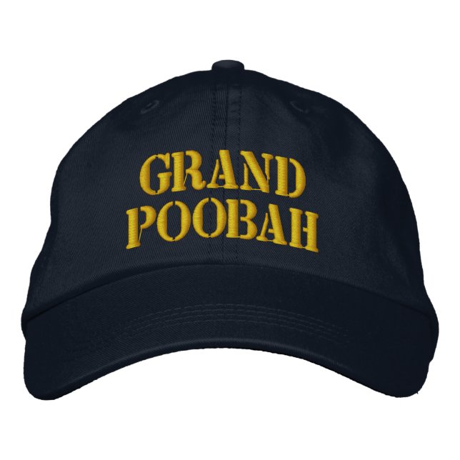 BONÉ bordado GRAND POOBAH (Frente)