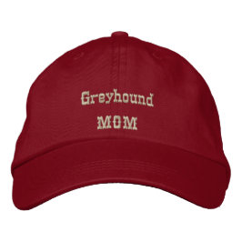 Boné Bordado Greyhound Mãe Gifts
