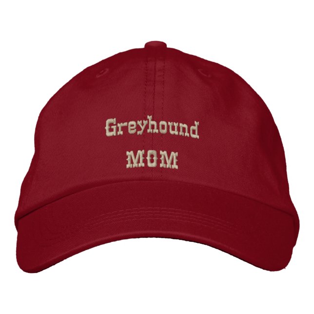 Boné Bordado Greyhound Mãe Gifts (Frente)