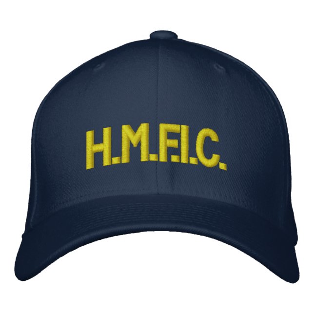 BONÉ BORDADO H.M.F.I.C. (Frente)