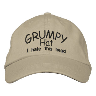 Boné Bordado HAT Grumpy