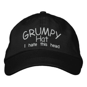 Boné Bordado HAT Grumpy