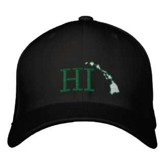 Boné Bordado HI Hawaii Hat