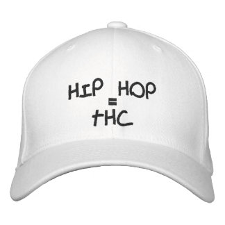 BONÉ BORDADO HIP HOP, =, THC