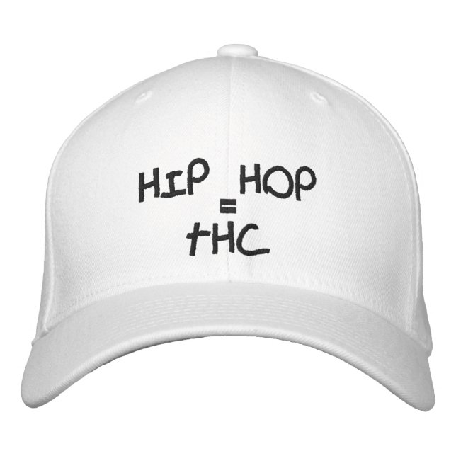 BONÉ BORDADO HIP HOP, =, THC (Frente)
