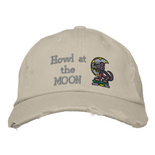 Boné Bordado Howl na Lua