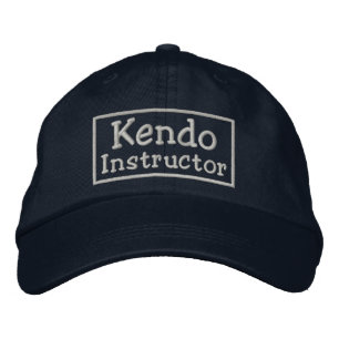 Boné Bordado Instrutor de Kendo