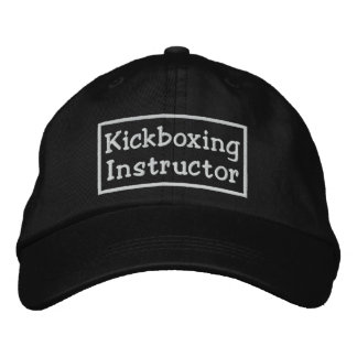 Boné Bordado Instrutor Kickboxing