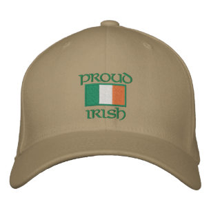 Boné Bordado Irish Flag Hats Personalizável