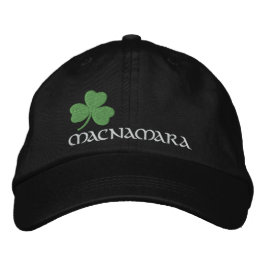 Boné Bordado Irish Shamrock Personalizado