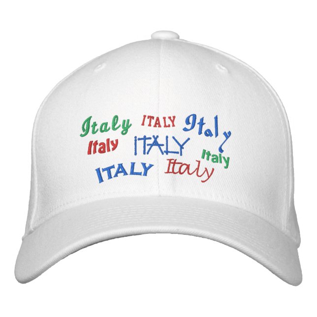 Boné Bordado itália (Frente)