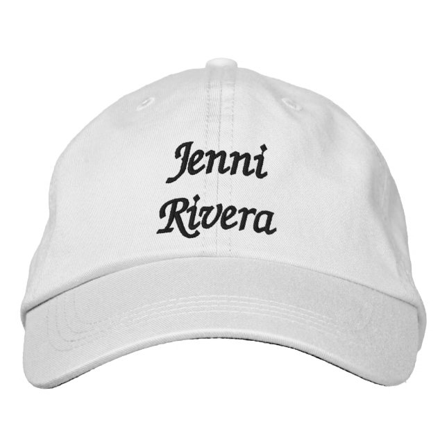 Boné Bordado Jenni Rivera Hat (Frente)