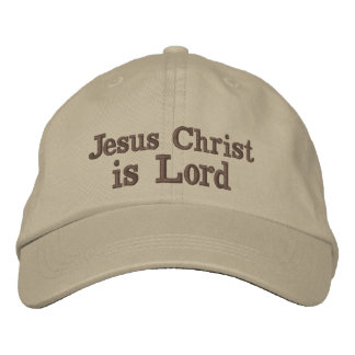 Boné Bordado Jesus Cristo é Senhor