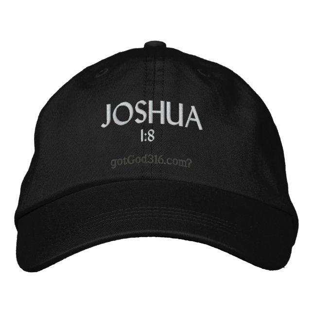 Boné Bordado JOSHUA gotGod316.com 1:8 (Frente)