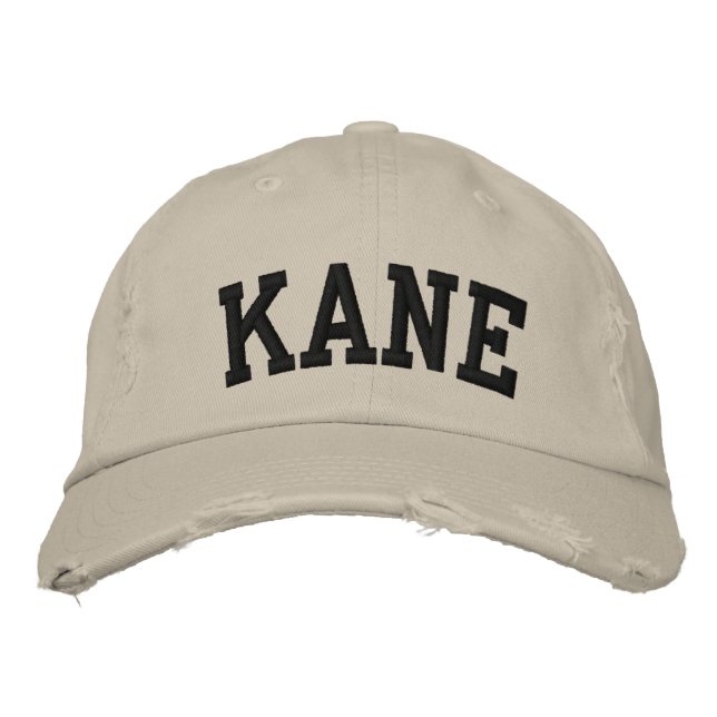 Boné Bordado Kane Embroiderada Hat (Frente)