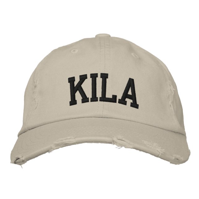Boné Bordado Kila Embroidered Hat (Frente)