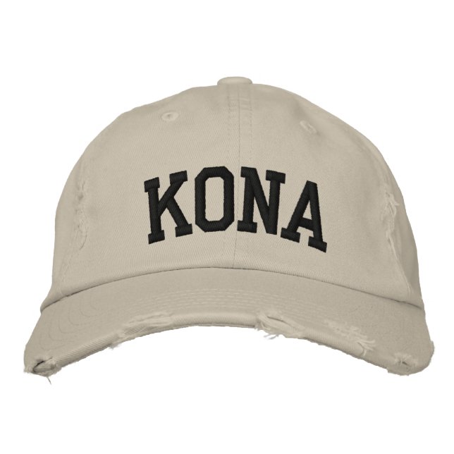 Boné Bordado Kona Embroiderada Hat (Frente)