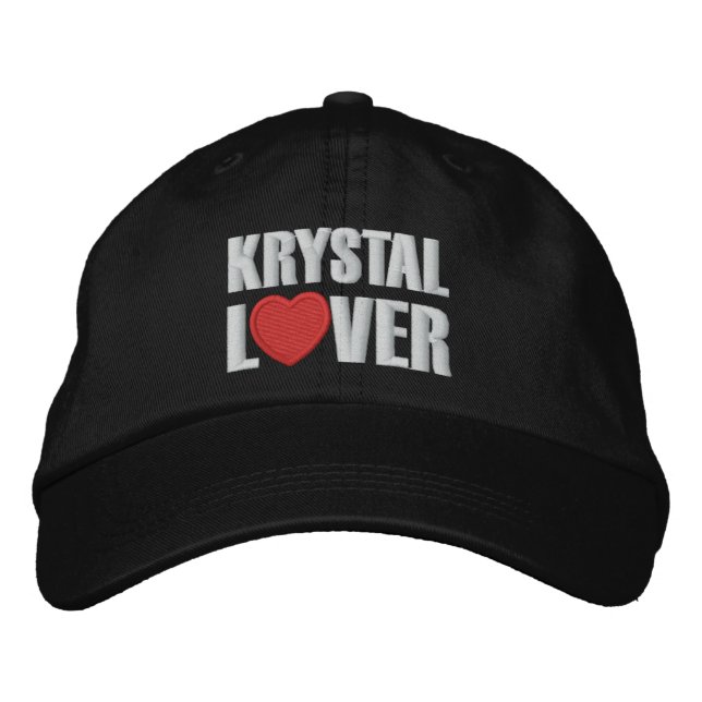 Boné Bordado Krystal Lover (Frente)