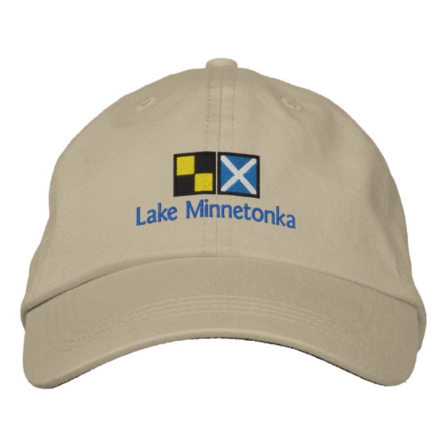 Boné Bordado Lago Minnetonka Hat (Frente)