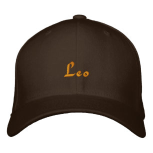 Boné bordado Leo Zodiac / Chapéu