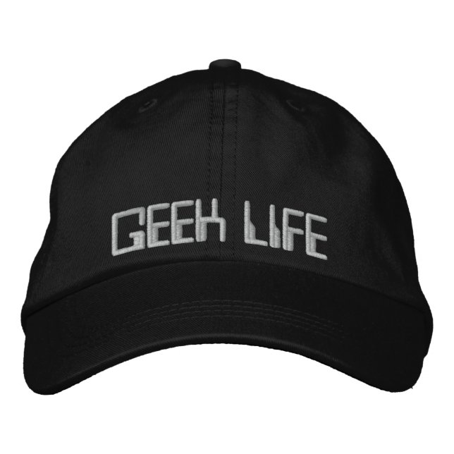 BONÉ BORDADO LIFE GEEK (Frente)