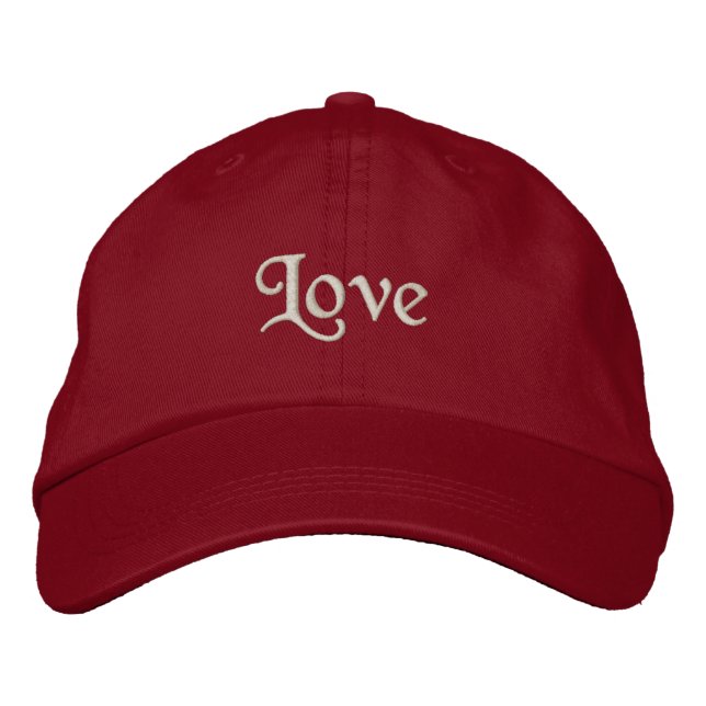 Boné Bordado Love Embroidered (Frente)
