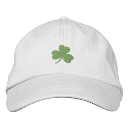 Boné Bordado Lucky Shamrock Irish Green