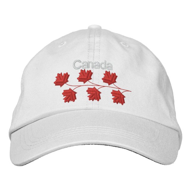 Boné Bordado Maple Leaf Canada (Frente)