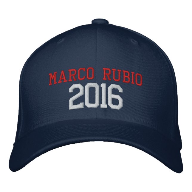 Boné Bordado Marco Rubio Presidente 2016 (Frente)