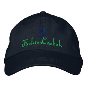 Boné Bordado Marinho FashionCasbah
