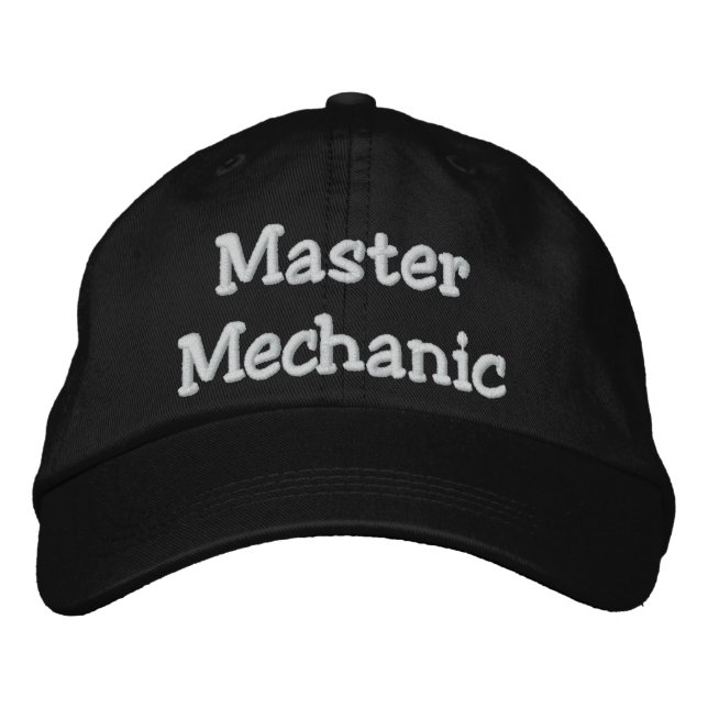 Boné Bordado Master Mechanic (Frente)