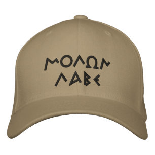 Boné Bordado Molon Labe Iraque / Afeganistão