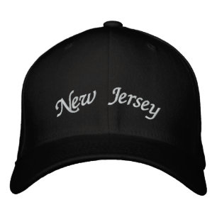 Boné Bordado New Jersey Embroiderou Hat