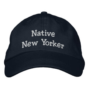 Boné Bordado New Yorker nativo
