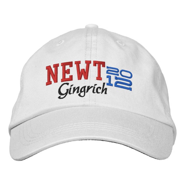 Boné Bordado Newt Gingrich 212 2012 (Frente)