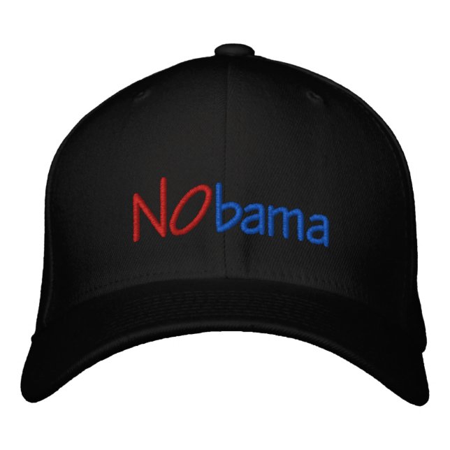 Boné Bordado NObama Hat (Frente)