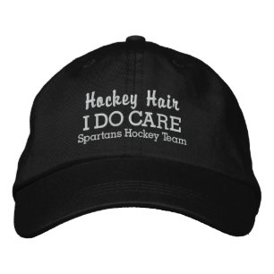 Boné Bordado Nome da equipe personalizada "Hockey Hair I DO Car