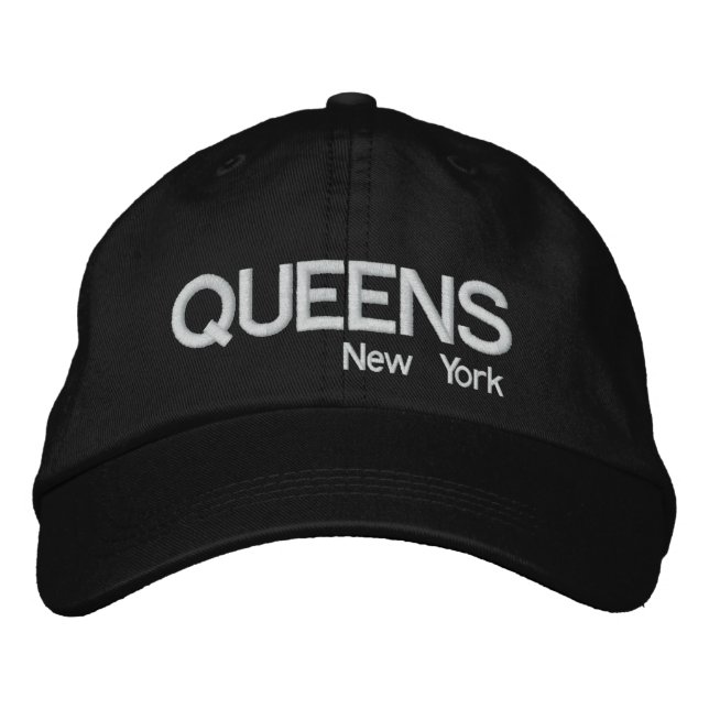 Boné Bordado Nova Iorque - Queens Ajustable Hat (Frente)