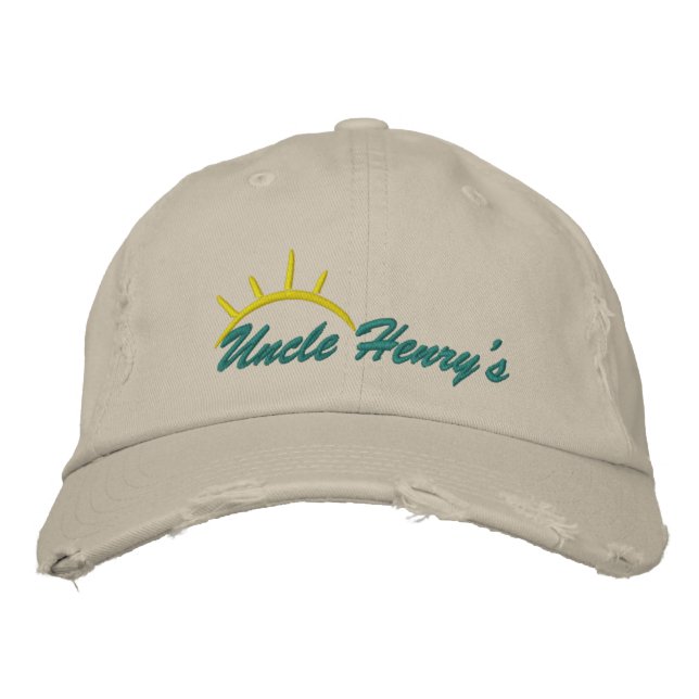 Boné Bordado O Chapéu Embrionado do Tio Henry (Frente)