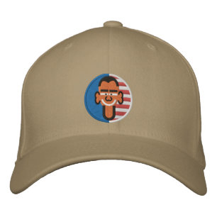 BONÉ BORDADO OBAMA2012